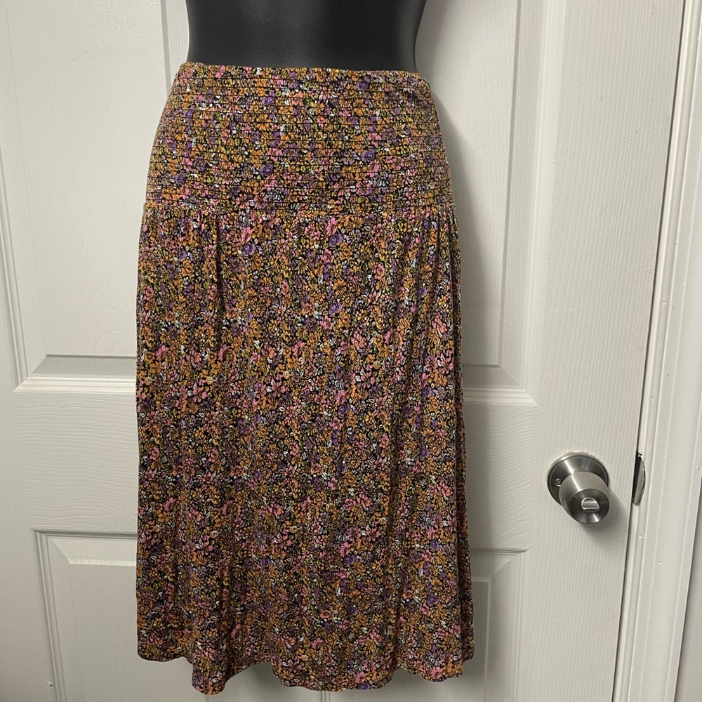 Floral Print Women's Skirt